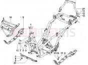 PIAGGIO X8 400 ie Frame/bodywork