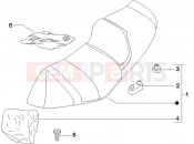 PIAGGIO X8 400 ie Saddle/seats