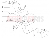PIAGGIO X9 125 Rear protection