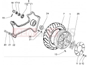 PIAGGIO X9 125 Rear wheel