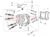 PIAGGIO X9 125 Evolution Head-valves