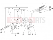 PIAGGIO X9 125 Evolution Handlebars - Master cil.
