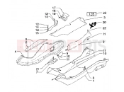 PIAGGIO Side coverings-spoiler