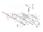PIAGGIO motorfelfüggesztés