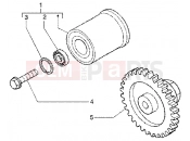 PIAGGIO Torque limiting device-damper pulley