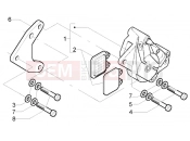 PIAGGIO X9 250 Evolution Brake calipers