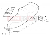 PIAGGIO X9 250 Evolution Saddle - tools kit
