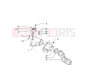PIAGGIO Induction pipe-Throttle body-Injector