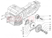 PIAGGIO X9 500 Evolution ABS Driving pulley
