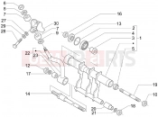 PIAGGIO X9 500 Evolution ABS Swinging arm