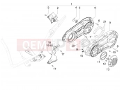PIAGGIO X9 500 Evolution oldaldekli - varióváltó hűtés