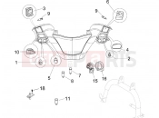PIAGGIO X9 500 Evolution Selectors - Switches - Buttons