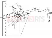 PIAGGIO Zip 50 Handlebars component parts
