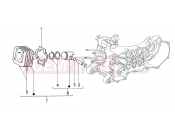 Cylinder - Piston - Piaggio Zip & Zip