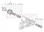 Driven pulley shaft - Piaggio Zip & Zip