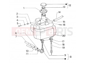 Fuel tank - Piaggio Zip & Zip