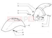 Mudguards - Piaggio Zip & Zip
