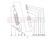 Shock absorber - Piaggio Zip & Zip