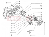 Wheel shaft - Piaggio Zip & Zip