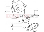 PIAGGIO Zip 125 4T Headlamp-fairing-meter combination