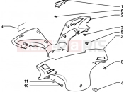PIAGGIO Zip 50 4T Handlebar covers