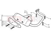 PIAGGIO Zip 50 4T Silencer