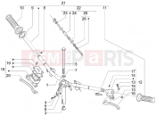 PIAGGIO Zip 50 4T Handlebars - Master cil.