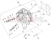PIAGGIO Zip 50 4T Head unit - Valve