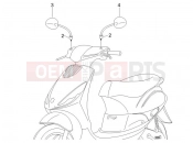 tükör - Piaggio Zip 50 4T 2015