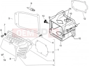 PIAGGIO Zip 50 4T hengerfej