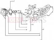 PIAGGIO Zip 50 MY95 Cylinder-piston-wrist pin, assy