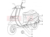 PIAGGIO bowdenek