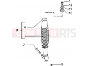 PIAGGIO Rear damper