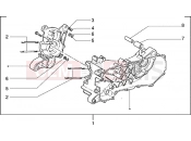 PIAGGIO Zip 50 disc brake Crankcase