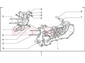 PIAGGIO Zip 50 RST Crankcase
