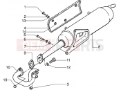 PIAGGIO Zip 50 RST Silencer
