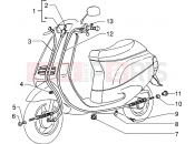 bowdenek - Piaggio Zip 50 RST