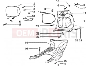 PIAGGIO Zip SP 50 Front glove compartement-rubber mat