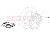 PIAGGIO Rear wheel