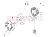 PIAGGIO Fly 50 2T Flywheel magneto