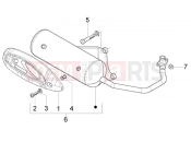 PIAGGIO Fly 50 2T Silencer