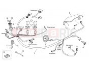Front electrical system - Aprilia Atlantic 125 E3 2010