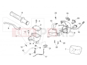 APRILIA Atlantic 125 E3 RH controls