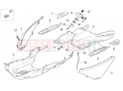 Central body - Aprilia Atlantic 300 2011