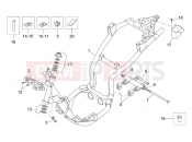 APRILIA Mojito Custom 50 2T (motor.Aprilia) Frame