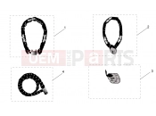 APRILIA Mojito / Habana 50 2T (motor.Aprilia) Acc. - Mechanics anti-theft
