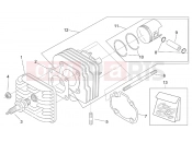 APRILIA Mojito / Habana 50 2T (motor.Aprilia) Cylinder head