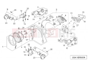 APRILIA Mojito / Habana 50 2T (motor.Aprilia) USA lights