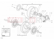 DUCATI 2008 Monster 695 WHEELS » FRONT WHEEL