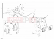 DUCATI 2008 Monster 695 FRONT BRAKE SYSTEM » BRAKING SYSTEM
